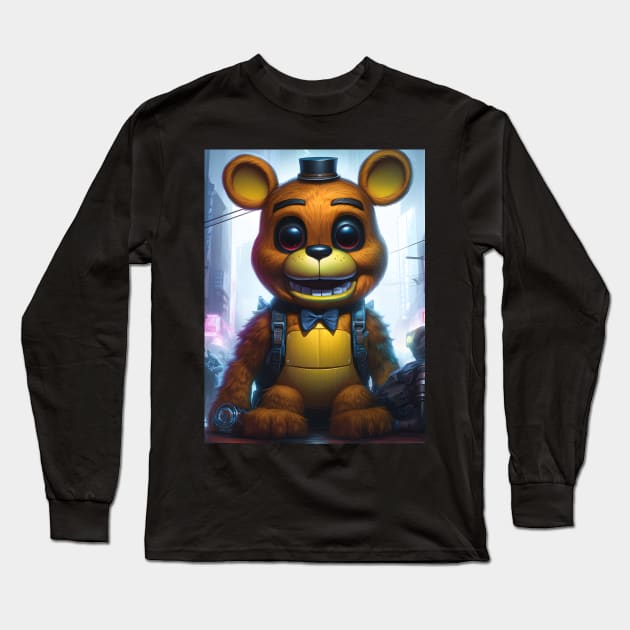 FNAF Merch Toys Long Sleeve T-Shirt by ART-SHOP01